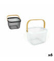 Storage Box with Lid Confortime Cardboard 30 x 22,5 x 12,5 cm (12 Units)