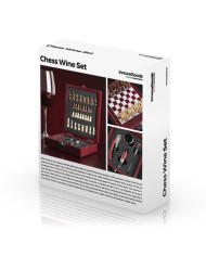 Chess Wine Set InnovaGoods 37 Pieces