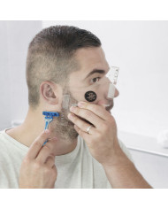 Hipster Barber Beard Template for Shaving InnovaGoods