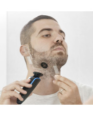 Hipster Barber Beard Template for Shaving InnovaGoods