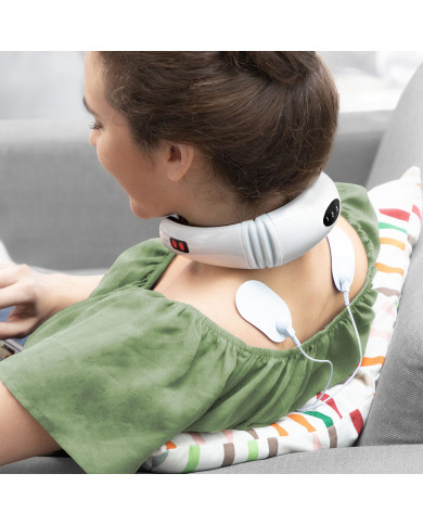 Electromagnetic Neck and Back Massager Calmagner InnovaGoods
