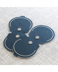 Replacement Patches for the Relaxing Menstrual Massager Moonlief InnovaGoods (Pack of 2)