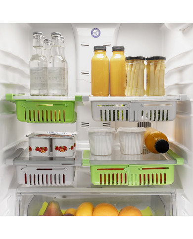 Adjustable Fridge Organiser Friwer InnovaGoods 2 Units
