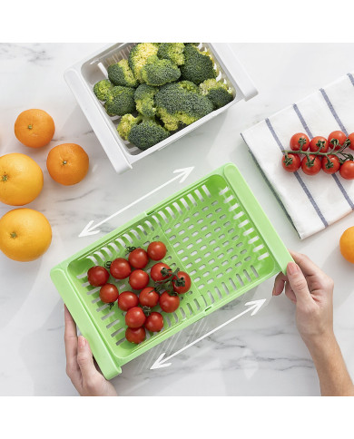 Adjustable Fridge Organiser Friwer InnovaGoods 2 Units