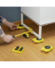 Lifting and Transport Tool HeavEasy InnovaGoods 5 Pieces