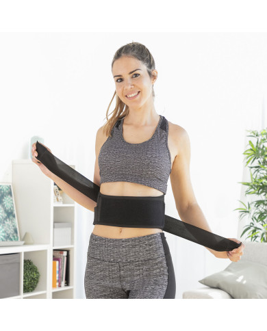 Thermal Correction Girdle with Tourmaline Magnets Tourmabelt InnovaGoods