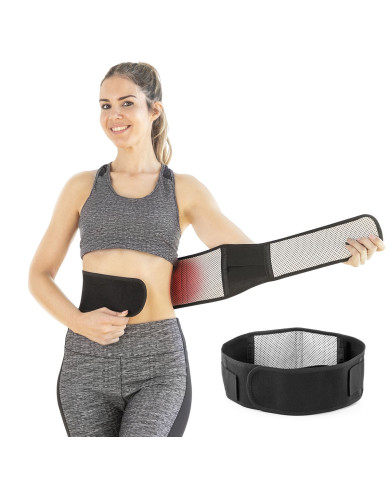 Thermal Correction Girdle with Tourmaline Magnets Tourmabelt InnovaGoods