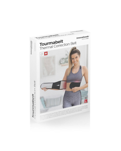 Thermal Correction Girdle with Tourmaline Magnets Tourmabelt InnovaGoods