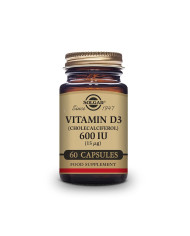 Vitamin D3 (Cholecalciferol) Solgar 600 iu 60 Capsules