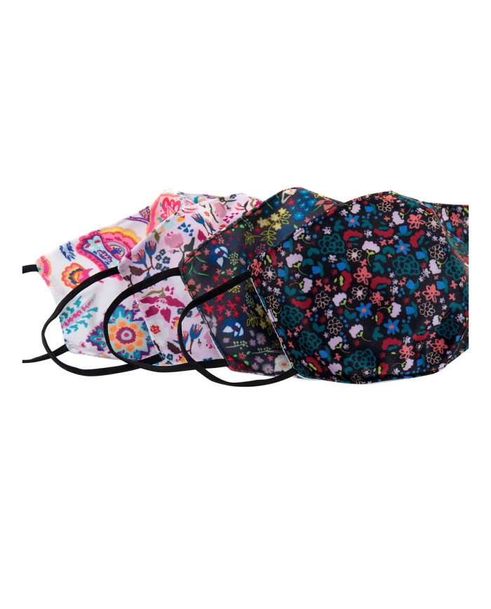 Hygienic Face Mask DKD Home Decor Multicolour 4 Units