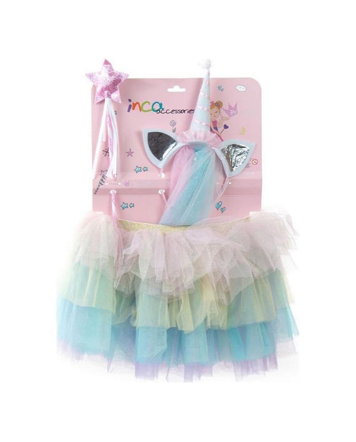 Tutu Inca Bailarina Unicornio Multicolour Unicorn 24-36 Months (3 Pieces)