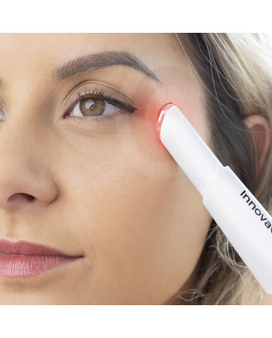 Anti-ageing Eye Massager with Phototherapy, Thermotherapy and Vibration Therey InnovaGoods