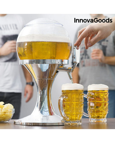 Cooling Beer Dispenser Ball InnovaGoods IG115489 Transparent (Refurbished A)