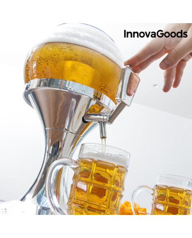 Cooling Beer Dispenser Ball InnovaGoods IG115489 Transparent (Refurbished A)