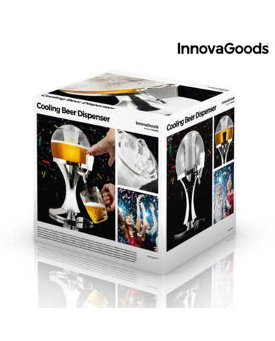 Cooling Beer Dispenser Ball InnovaGoods IG115489 Transparent (Refurbished A)