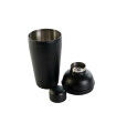 Set de Coctelería DKD Home Decor Negro Acero Inoxidable 500 ml 8 x 8 x 20 cm