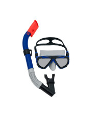 Snorkel Goggles and Tube Bestway White Dark blue Adult (1 Unit)