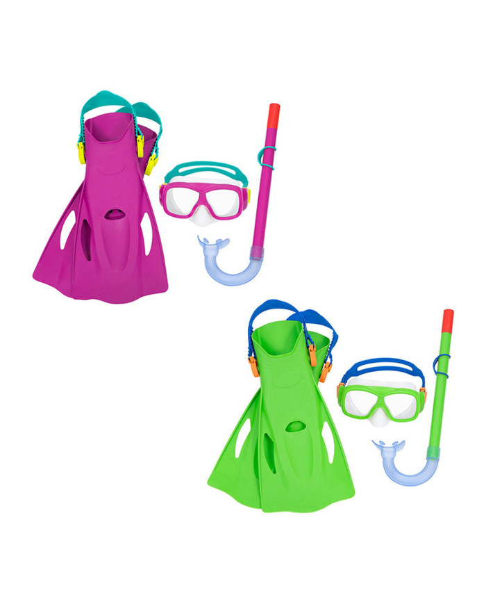 Diving Goggles with Snorkle and Fins Bestway 37-41 (1 Unit)