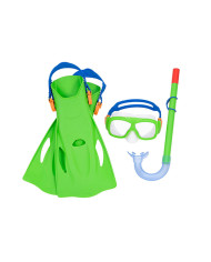Diving Goggles with Snorkle and Fins Bestway 37-41 (1 Unit)