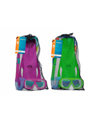 Diving Goggles with Snorkle and Fins Bestway 37-41 (1 Unit)