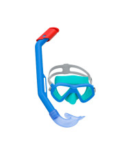 Snorkel Goggles and Tube for Children Bestway Blue Fuchsia (1 Unit)