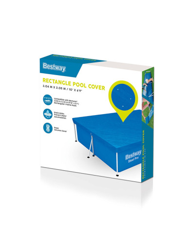 Swimming Pool Cover Bestway Blue 300 x 201 x 66 cm