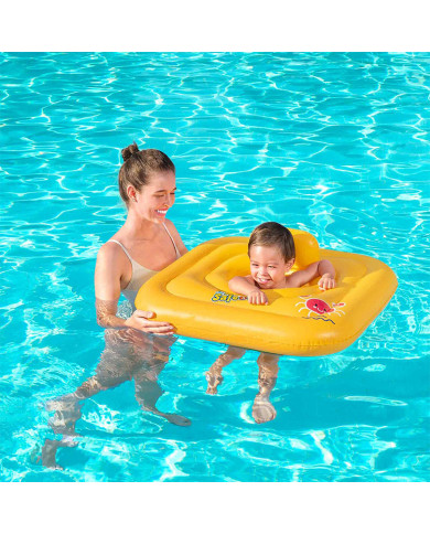Baby float Bestway Yellow Crab 76 x 76 cm 1-2 years (1 Unit)