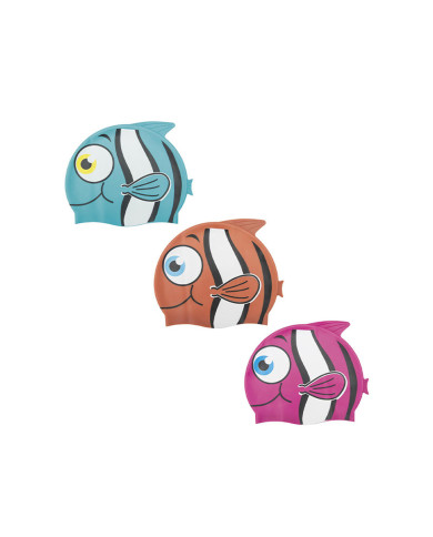 Swimming Cap Bestway Silicone Fish