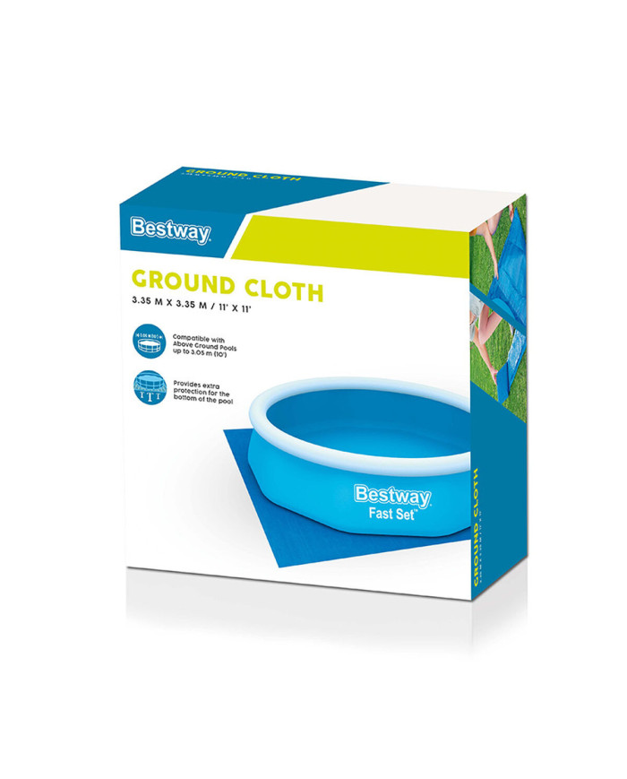 Floor protector for above-ground swimming pools Bestway 335 x 335 cm (1 Unit)