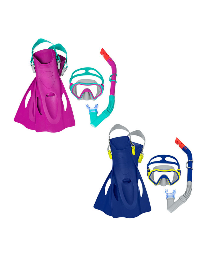 Diving Goggles with Snorkle and Fins Bestway 37-41