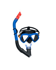 Snorkel Goggles and Tube for Children Bestway Blue Fuchsia (1 Unit)