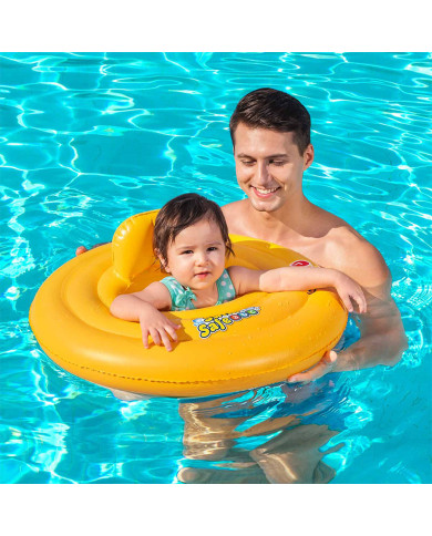 Baby float Bestway Yellow Crab Ø 69 cm (1 Unit)