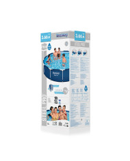 Removable pool Bestway 366 x 76 cm 366 x 366 x 76 cm