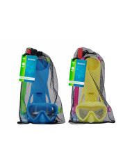 Diving Goggles with Snorkle and Fins Bestway 24-27 Blue (1 Unit)