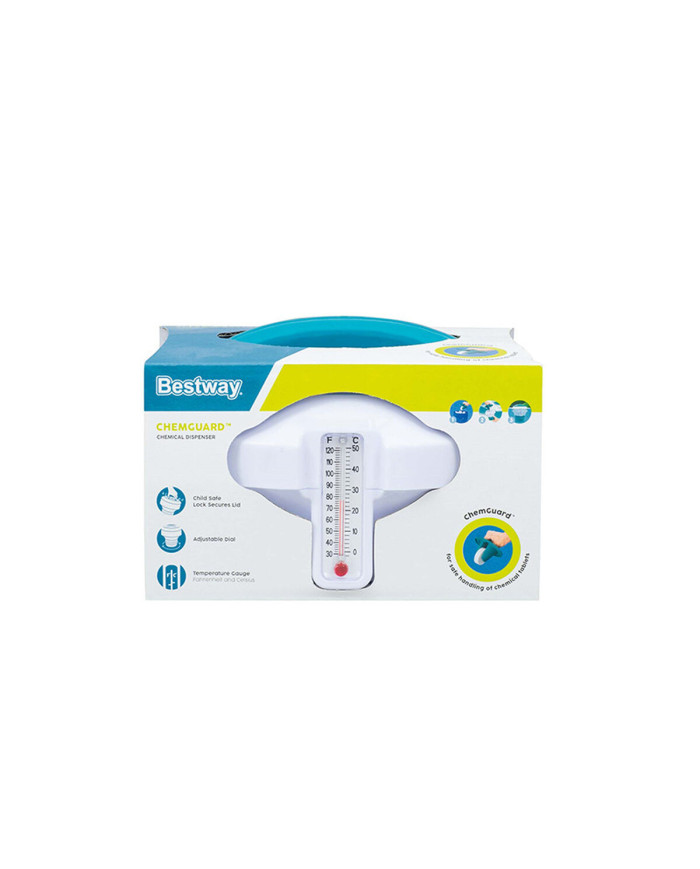Chlorine Dispenser Bestway 11 x 11 x 16 cm Thermometer Large