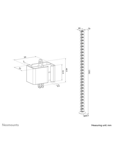 Repair kit Neomounts ADS06-130BL