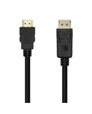 HDMI Cable Aisens A125-0460 Black 3 m