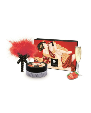 Edible powders Shunga CHAMPAGNE STRAWBERRIES 75 g