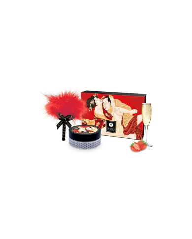 Edible powders Shunga CHAMPAGNE STRAWBERRIES 75 g