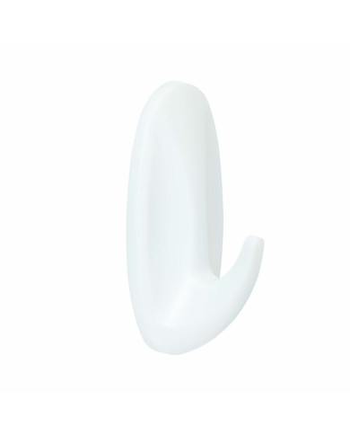 Hook for hanging up 3M 1,3 kg White Metal Plastic (2 Units)