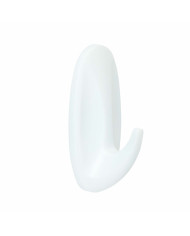 Hook for hanging up 3M 1,3 kg White Metal Plastic (2 Units)