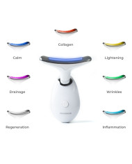 Electric Facial Firming Massager for Face and Neck with LED, EMS, and Heat Selora InnovaGoods