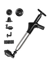 High-Pressure Compressed Air Plunger with Accessories and 5-in-1 Pressure Gauge Jetpro InnovaGoods
