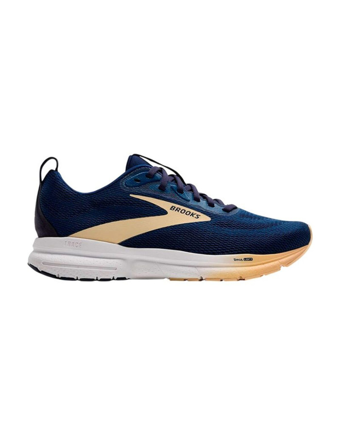Running Shoes for Adults Brooks Trace 4 Navy Blue