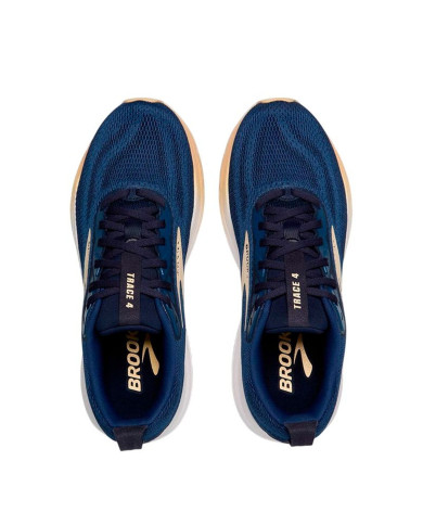 Running Shoes for Adults Brooks Trace 4 Navy Blue