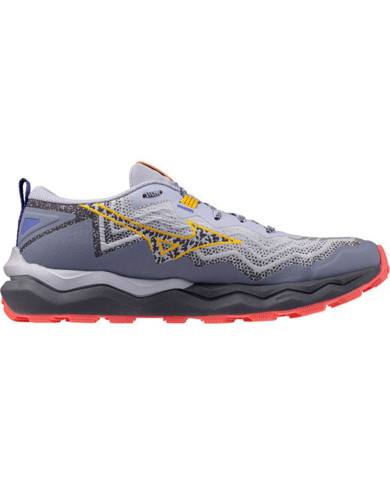 Trail running shoes for women Mizuno Wave Daichi 9 Grey