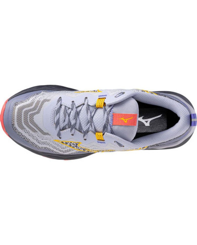 Trail running shoes for women Mizuno Wave Daichi 9 Grey