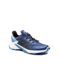 Men's trail running shoes (mountain running) Salomon Supercross 4 Blue