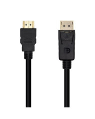 DisplayPort to HDMI Adapter Aisens A125-0459 Black 1 m