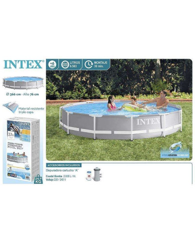 Removable pool Intex 26712 Treatment plant for swimming pool (Refurbished A)